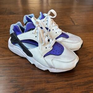 Nike Women's Air Huarache Aluminum Sneakers Sz 7.5